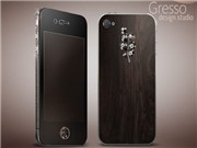 Bóng đá anh, ngoại hạng anh, lịch thi đấu euro 2012, Gresso ra mắt “siêu phẩm” iPhone 4 chế tác từ kim cương đen